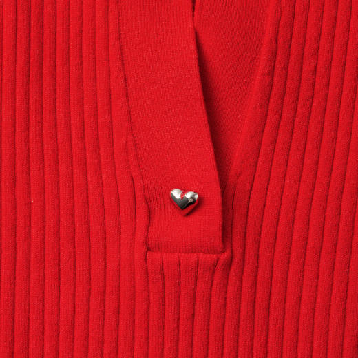 【商场同款】麦檬春秋polo领针织上衣4E3130661 商品图4