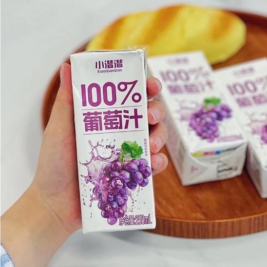 10盒仅19.9元，配料干净葡萄汁配料表只有水浓缩红葡萄汁VC花青素双倍浓缩无菌冷灌装工艺基地直邮 商品图1