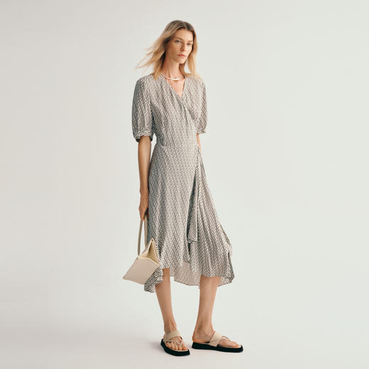 【商场同款】麦檬夏梭织短袖连衣裙5F6192931 商品图1