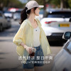【五折购】熙世界遮阳防晒衣外套女薄款夏季户外穿搭高级感气质连帽亚麻衬衫 商品缩略图2