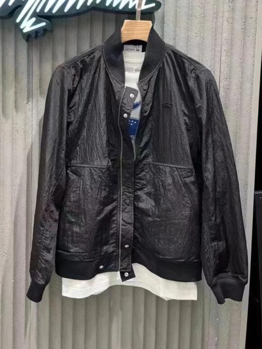 正品订单！品质无敌 自留款！鳄鱼新款原厂跟单级别法鳄记忆金属丝复合棒球夹克外套 商品图0