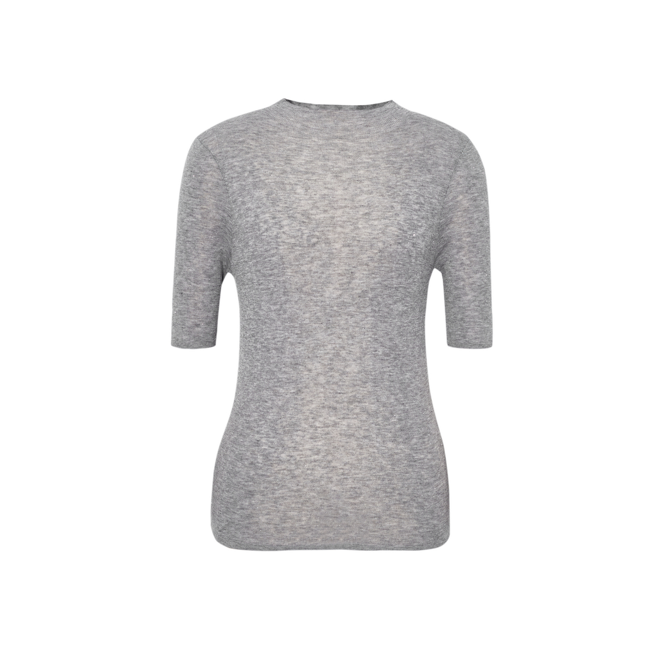 【积分换购不退货】【特惠不退货】伊芙丽绵羊毛亲肤针织短袖1F7431861MS