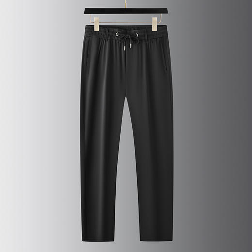 【DX】大依优型大码冰丝休闲裤运动长裤加肥加大弹力舒适胖子肥佬裤子男士 商品图0