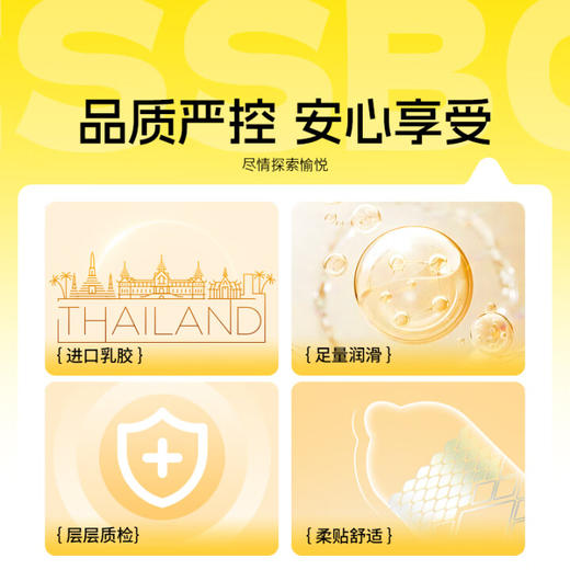 杰士邦超薄避孕套带刺阴巨龙环纹12只安全套套女性快潮情趣计生用品 商品图3