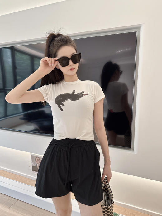 【慵懒肌理山本短裤】8色可选!夏日小清新色系，休闲慵懒风拿捏! 锦纶面料，微皱肌理，做工不输大牌 亲肤舒适，轻薄透气，三伏天不闷热 商品图4