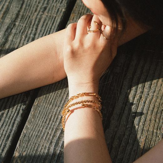 【蒋依依黄灿灿同款】alodia.co 品牌直发 星河手镯 度假风限定系列经典简约百搭 商品图2