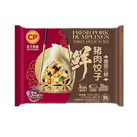 正大 鲜猪肉饺子（菌菇三鲜） 488g/袋