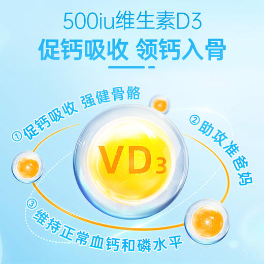 Naturewise钙软胶囊60粒|一粒≈5杯半鲜牛奶钙含量！好吸收不便秘易消化|液体钙 商品图3