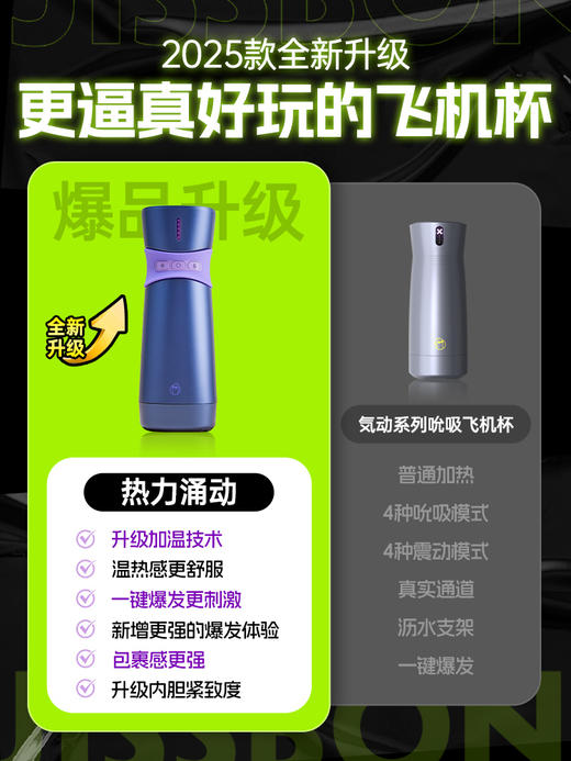 【视频评测】杰士邦気动飞机杯（吸吸型） 商品图2