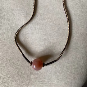 JS（小白）南红超大珠项链