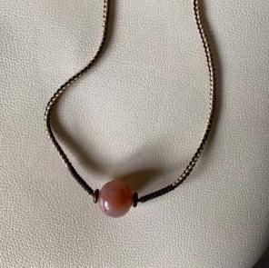 JS（小白）南红超大珠项链 商品图0