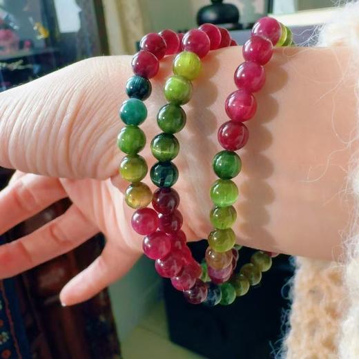 6mm-7mm多少猫眼碧玺手串 商品图4