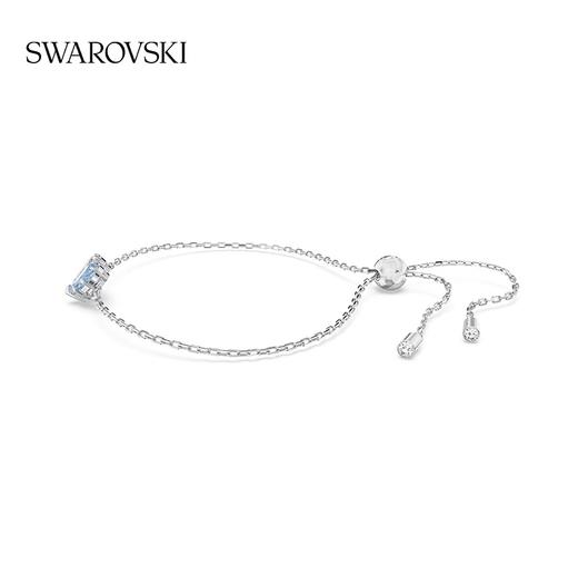 【顺丰速达】Swarovski/施华洛世奇Gema520【情人节限定 】半心贴贴'白蓝渐变色'爱心项链手链套装BF 商品图5