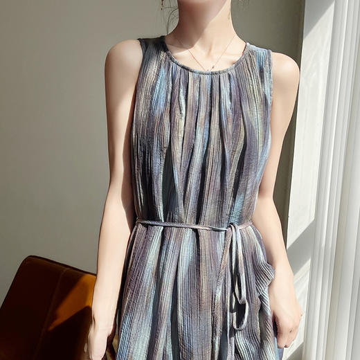 纤束马法式浪漫飘逸连衣裙 SL-8285 商品图5