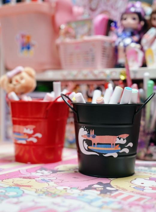 杂物救星【Scion小狐狸铁艺收纳桶】收纳届小精灵 可以DIY的桌面收纳桶 宝藏好物 商品图4