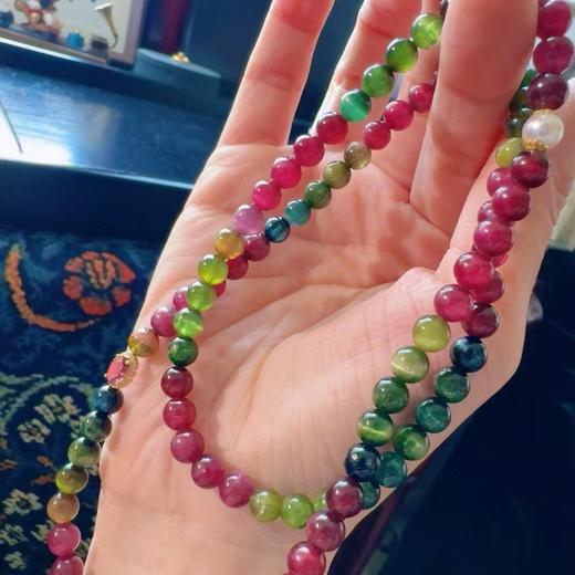 6mm-7mm多少猫眼碧玺手串 商品图1