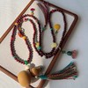 长款檀木斜挎多用链菩提念珠复古项链百搭旗袍配饰 商品缩略图1
