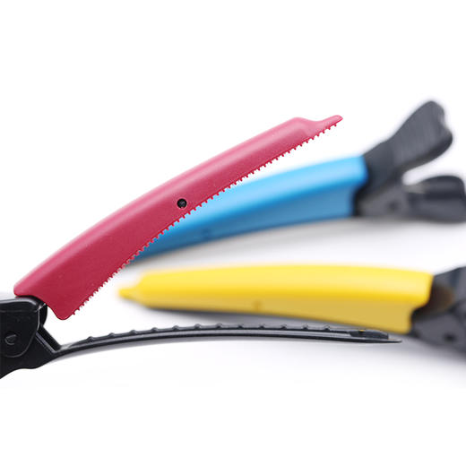 美发海豚夹发廊专用发型师理发造型分区专业定位长嘴夹无痕夹无痕夹美发夹子理发夹子定位夹 商品图2