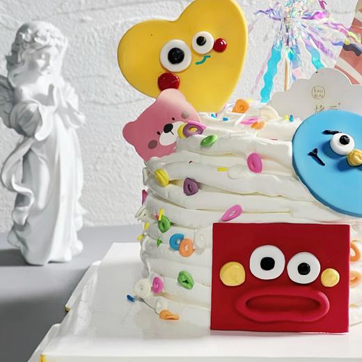烤爱·搞怪party·派对系列·儿童蛋糕·可爱蛋糕·聚会生日蛋糕节日【仅限深圳同城配送】 商品图1