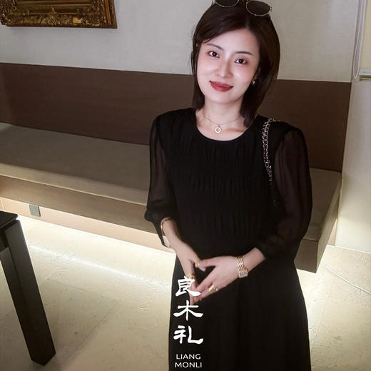 【不退不换】良木礼真丝连衣裙（6252） 商品图1