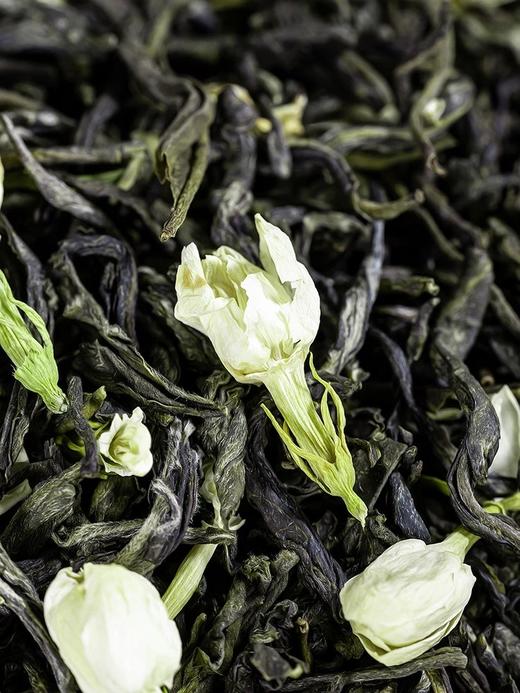 强韵茉莉花茶万朵茉莉才能制作1斤的茉莉花茶600小时七窨一提叶嫩绿油润花清香成型基地直邮 商品图4