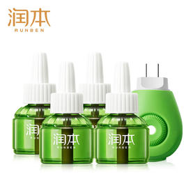 润本丨无香蚊香液组合装