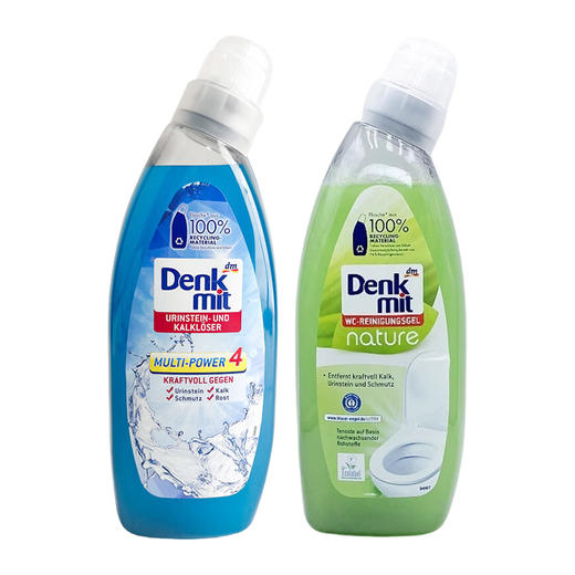 德国进口登特利马桶清洁剂绿色环保丨清洁尿石水垢剂750ml 商品图5