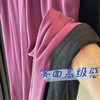 炎夏好穿轻柔垂水洗铜氨丝直筒直流松紧腰长裤 商品缩略图8