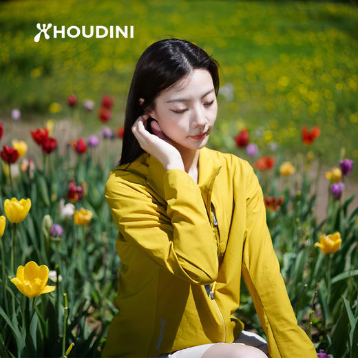HOUDINI胡丁尼 Pace Wind Jacket 风速 女款户外舒适防风夹克 810066/840006 商品图2