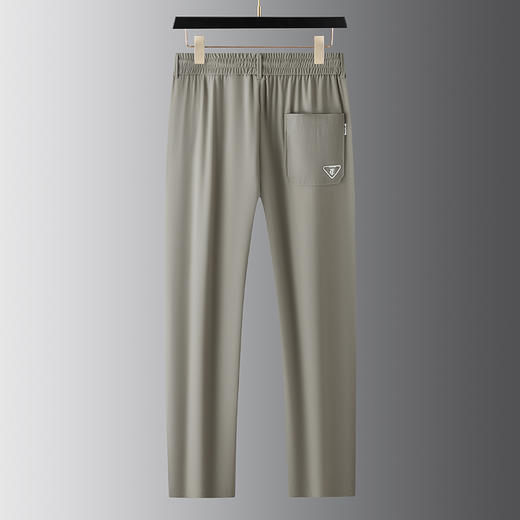 【DX】大依优型大码冰丝休闲裤运动长裤加肥加大弹力舒适胖子肥佬裤子男士 商品图5