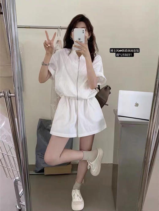 【佰丽得韩系五色夏日防晒套装】「无惧骄阳，轻盈防晒」--你的夏日优雅守护者!躺在草坪上晒太阳?章防晒衣当外套，●帽子墨镜一戴，慵懒与精致兼得! 商品图4