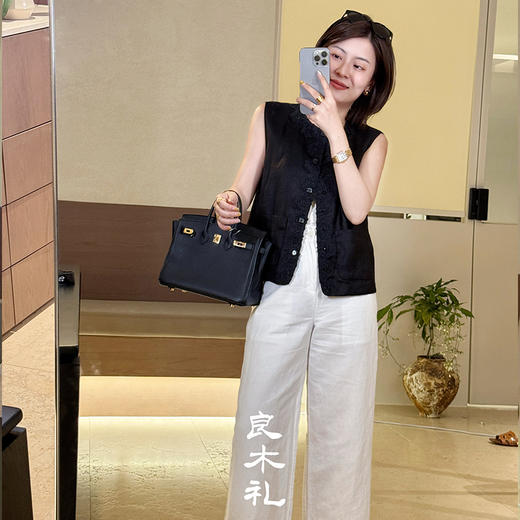 【现货】良木礼亚麻马甲（7862） 商品图2