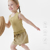 马克珍妮女童花边蝴蝶结软弹小背心宝宝上衣2025年夏装新款550761 商品缩略图3