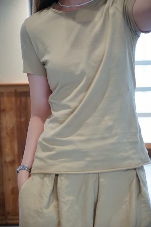 AEQUAMENTE 修身棉T恤(2色可选) 商品图1