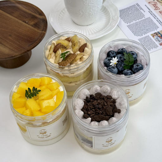 【罐子蛋糕4个装】 商品图0