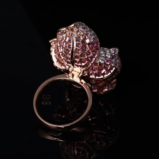 【荷韵】白蛋翡翠戒吊坠两用JZ12501026 商品图3