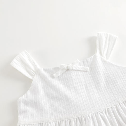 马克珍妮女童甜美提花吊带裙儿童裙子连衣裙2025年夏装新款550897 商品图3