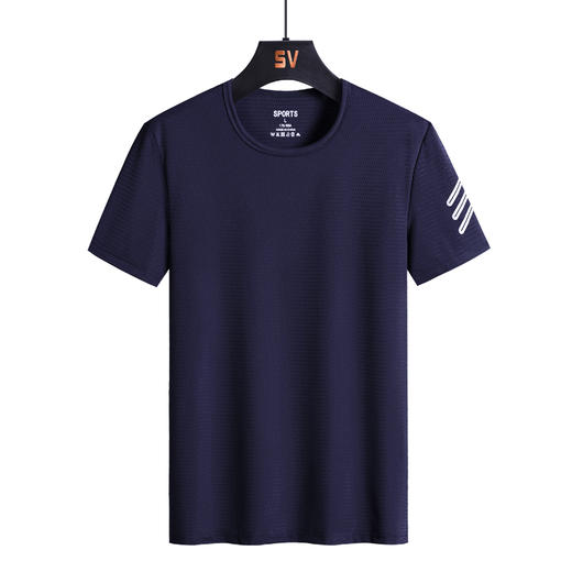 【DCS】大依优型大码速干短袖T恤加肥加大宽松休闲胖子打底半袖男士上衣 商品图4