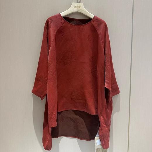 【线上专属】新中式上衣（24808027Y-檀色-高定款） 商品图1