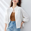 馥迦文艺圆领立领长袖衬衫 商品缩略图5