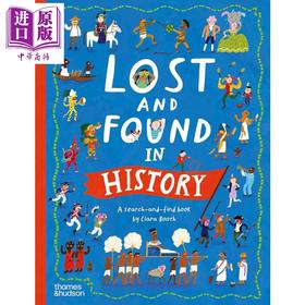 【中商原版】历史寻踪奇遇记 Lost and Found in History 英文原版 儿童历史读物 搜索和查找活动游戏绘本 进口童书 精装读物
