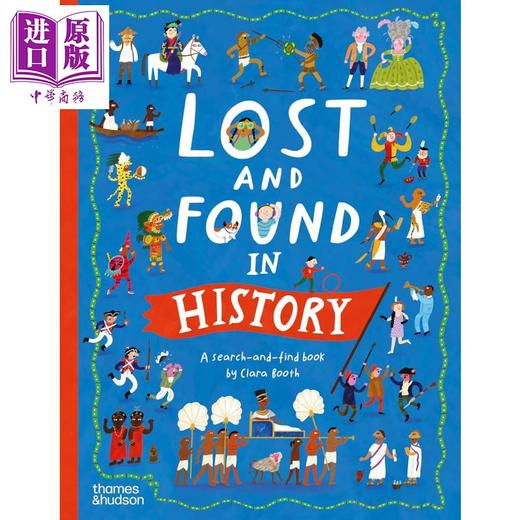 【中商原版】历史寻踪奇遇记 Lost and Found in History 英文原版 儿童历史读物 搜索和查找活动游戏绘本 进口童书 精装读物 商品图0