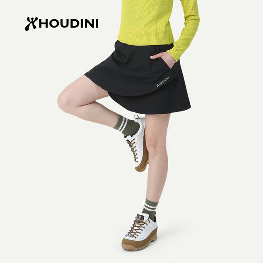 HOUDINI胡丁尼 Skort 心愿 女户外轻薄快干弹性休闲运动裤裙短裙 860006 商品图5