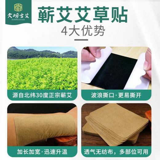 大明古艾  蕲艾草贴  20片装 商品图2