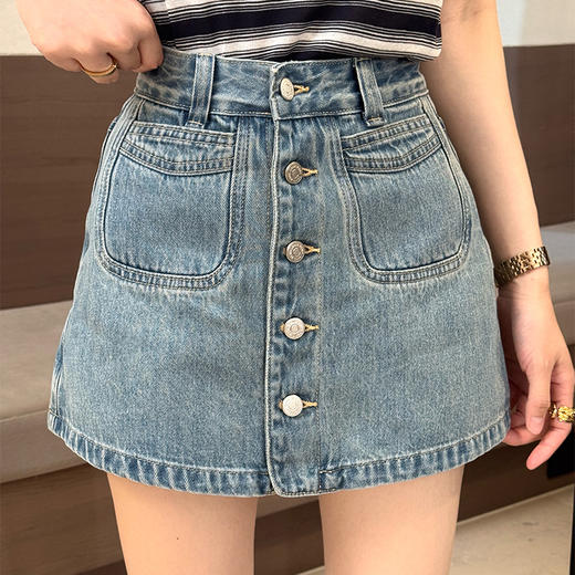 【不退不换】良木礼牛仔短裤（2090） 商品图2