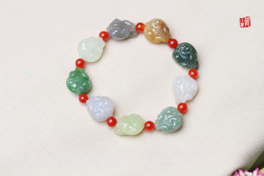 和田玉龙龟多宝手串 商品图2