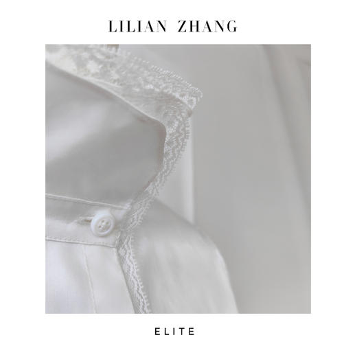 E“定制”静奢风、都市摩登——风尚之选Lace花苞立领无袖衬衫 2502003 商品图2