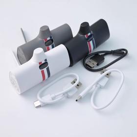 迷你便携式5000毫安动力电池赠充电宝外壳 自带支架 自带lightning口 PD20W