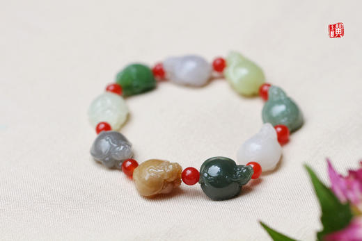 和田玉龙龟多宝手串 商品图3