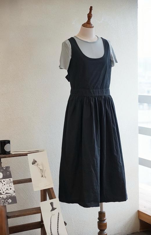 AEQUAMENTE 绑带蝴蝶结细节背心裙连衣裙 商品图4